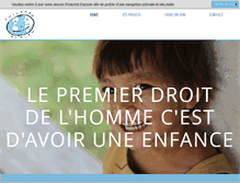 Tablet Screenshot of childrenaction.org